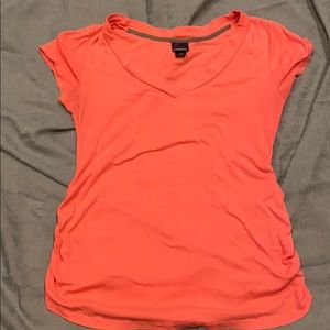 Pink maternity shirt